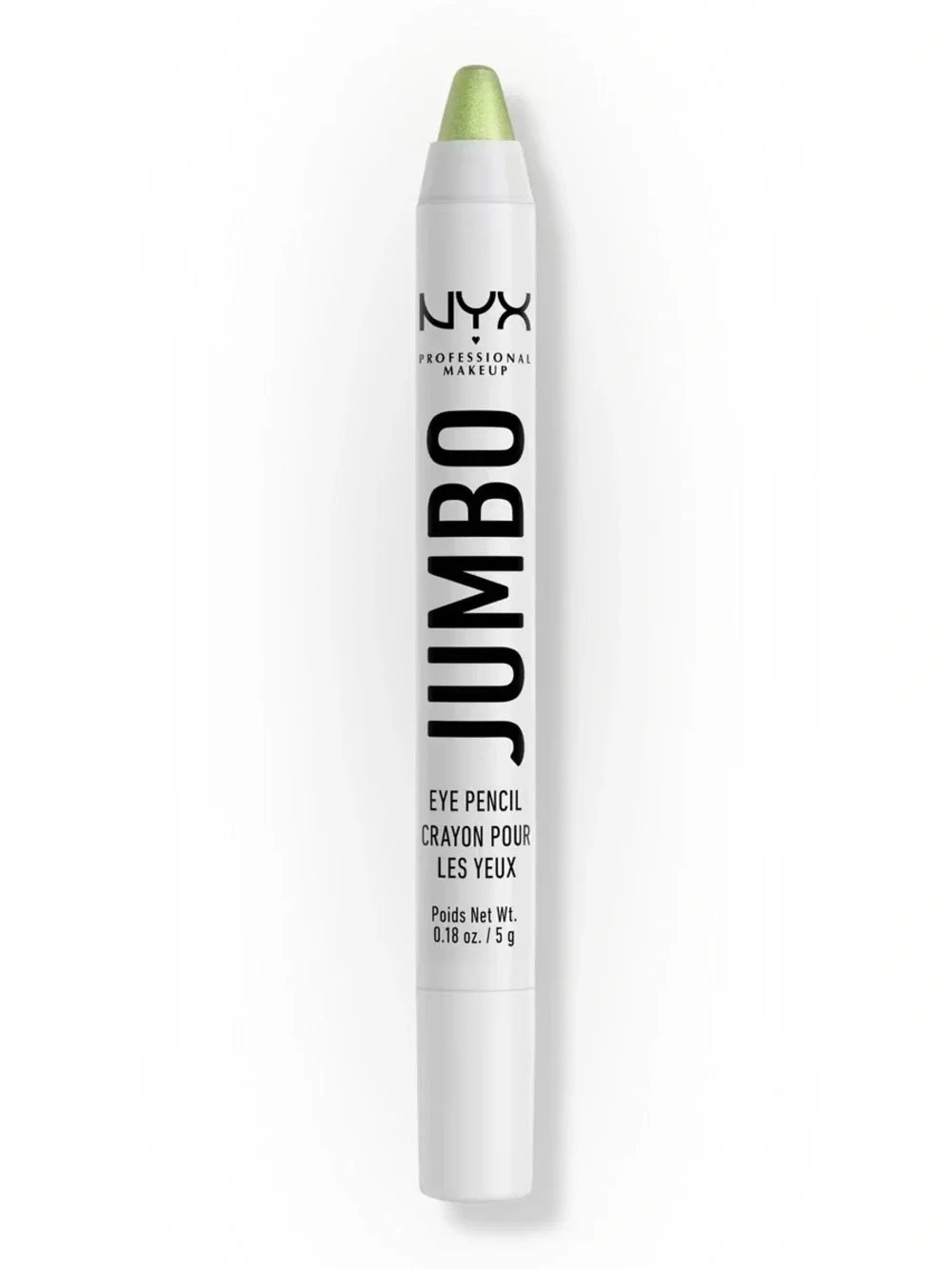 NYX Jumbo Eye Pencil All-In-One Eyeshadow Eyeliner Pencil - Matcha, NEW